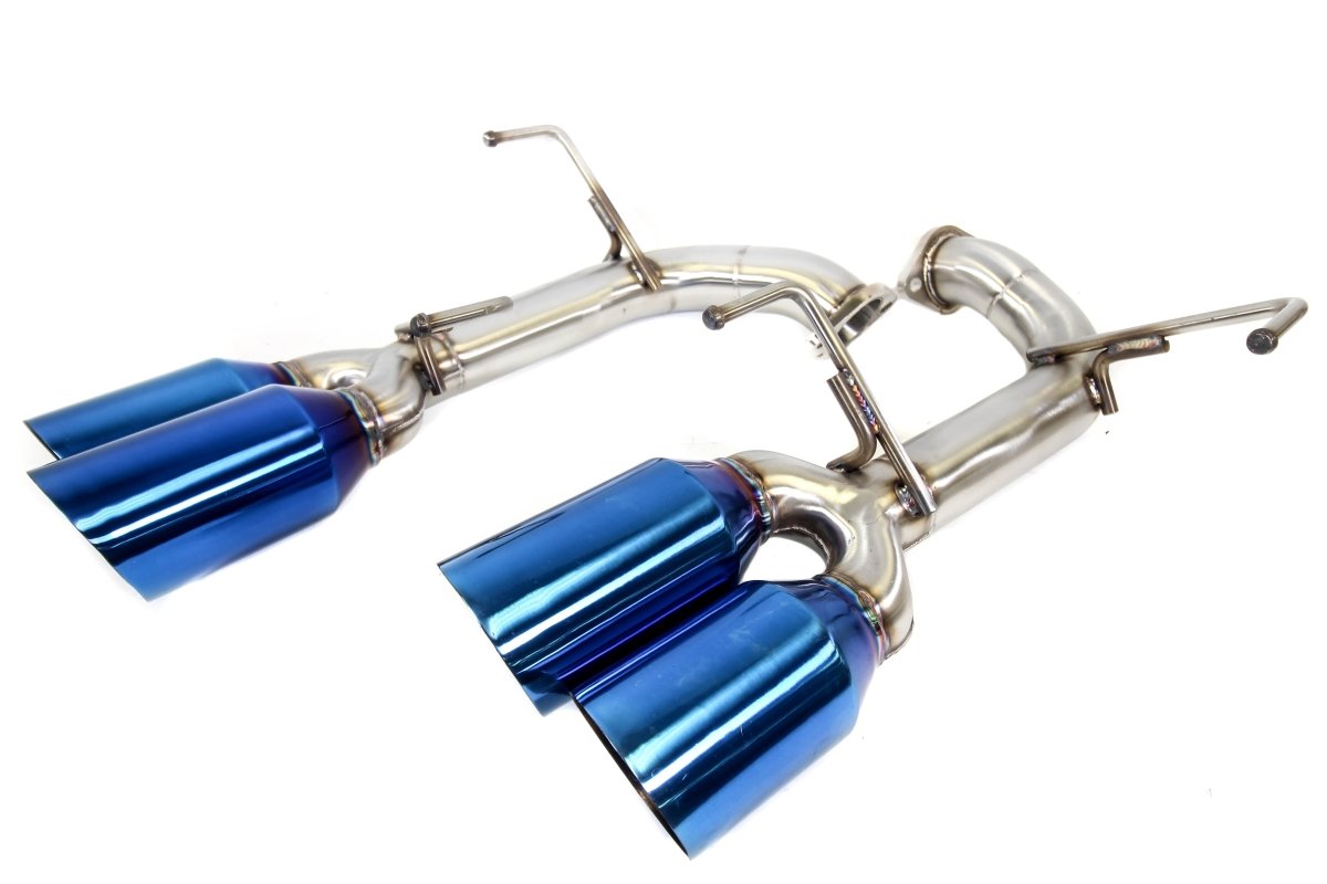 PLM [15-21 WRX/STI] Axle-Back Exhaust Muffler Deletes V2 - JDMuscleAxle Back ExhaustsPLM-SUB-TKP-DUAL-2015-2-POLISHPOLISHED TIP