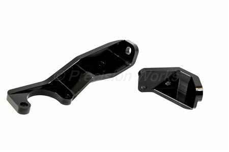 PLM [15-21 WRX/STI] Precision Works Pitch Stop Brace with Clutch Line | PW-PSB-BL-SUB-CL-KIT - JDMusclePitch Stop MountsPW-PSB-BL-SUB-CL-KIT