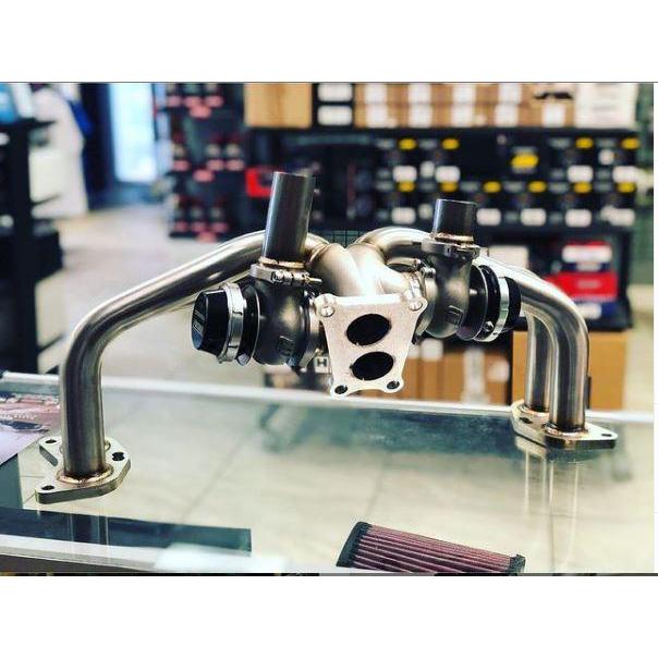 PLM [2015+ WRX] Equal Length EWG Header with Turbosmart WG40 | PLM-SUB-GK-EL-EWG-2-WG40-PARENT - JDMuscleExhaust Headers and ManifoldsPLM-SUB-GK-EL-EWG-2-WG40-BLKBlack