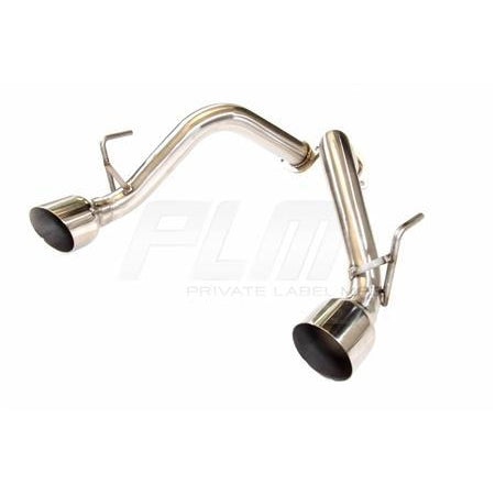 PLM Nissan 370Z Z34 Track Pipe / Muffler Deletes 09 - 19-PLM-Z34-TKP-2017-Axle Back Exhausts-Private Label Mfg.-JDMuscle