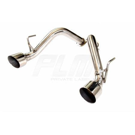 PLM Nissan 370Z Z34 Track Pipe / Muffler Deletes 09 - 19-PLM-Z34-TKP-2017-Axle Back Exhausts-Private Label Mfg.-JDMuscle