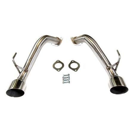 PLM Nissan 370Z Z34 Track Pipe / Muffler Deletes 09 - 19-PLM-Z34-TKP-2017-Axle Back Exhausts-Private Label Mfg.-JDMuscle