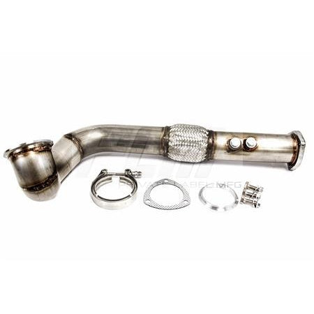 PLM Power Driven B-Series Downpipe For Ramhorn Turbo Manifold B16 B18 B20-PLM-B-TM-AC-DP-PLM-B-TM-AC-DP-Front Pipes and Downpipes / Y-Pipes-Private Label Mfg.-JDMuscle