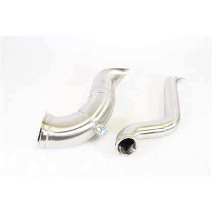 PLM Power Driven B-Series HOOD EXIT Up-pipe / DUMP TUBE For Top Mount Turbo Manifold B16 B18 B20-PLM-B-T3-TOP-UP-PLM-B-T3-TOP-UP-Turbo Uppipes-Private Label Mfg.-JDMuscle