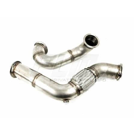 PLM Power Driven F-Series Downpipe Set for Honda S2000 F20C-PLM-S2000-DP-1-2-Front Pipes and Downpipes / Y-Pipes-Private Label Mfg.-JDMuscle