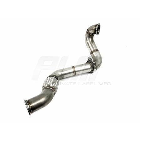 PLM Power Driven F-Series Downpipe Set for Honda S2000 F20C-PLM-S2000-DP-1-2-Front Pipes and Downpipes / Y-Pipes-Private Label Mfg.-JDMuscle