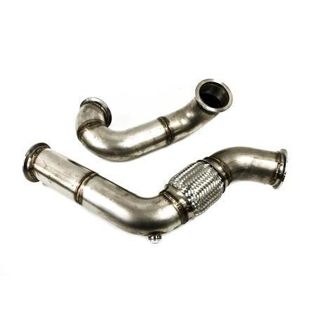 PLM Power Driven F-Series Downpipe Set for Honda S2000 F20C-PLM-S2000-DP-1-2-Front Pipes and Downpipes / Y-Pipes-Private Label Mfg.-JDMuscle