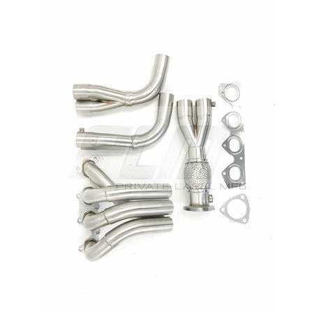 PLM Power Driven H-Series H22 F20B Tri-Y V2 Header Flex Pipe | PLM-H2B-V2-HEADER