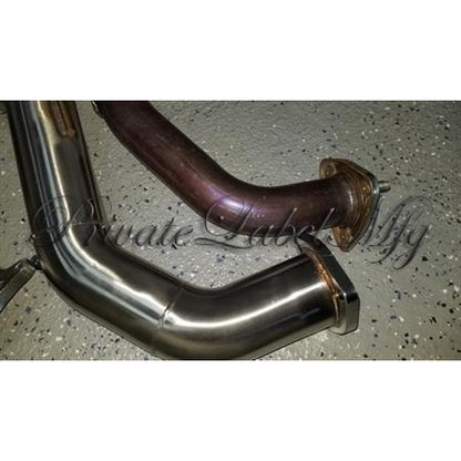 PLM Power Driven Honda Civic X 1.5 Turbo Frontpipe V2 2016+-PLM-HFC-FP-V2-PLM-HFC-FP-V2-Front Pipes and Downpipes / Y-Pipes-Private Label Mfg.-JDMuscle