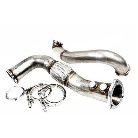 PLM Power Driven K-Series Downpipe set for K-SWAP K20 K24-PLM-K-SWAP-DP-Front Pipes and Downpipes / Y-Pipes-Private Label Mfg.-JDMuscle