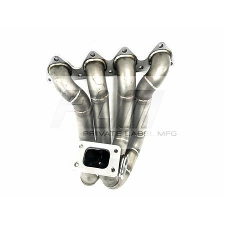 PLM Power Driven T3 Top Mount Turbo Manifold H22A H-Series F20B-PLM-HH22-TM-TURBO-PLM-HH22-TM-TURBO-Exhaust Headers and Manifolds-Private Label Mfg.-JDMuscle