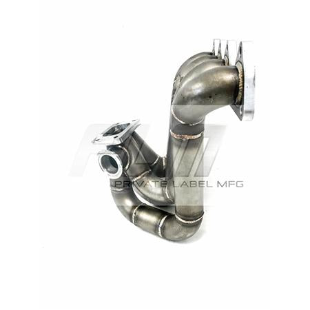 PLM Power Driven T3 Top Mount Turbo Manifold H22A H-Series F20B-PLM-HH22-TM-TURBO-PLM-HH22-TM-TURBO-Exhaust Headers and Manifolds-Private Label Mfg.-JDMuscle