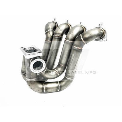 PLM Power Driven T3 Top Mount Turbo Manifold H22A H-Series F20B-PLM-HH22-TM-TURBO-PLM-HH22-TM-TURBO-Exhaust Headers and Manifolds-Private Label Mfg.-JDMuscle