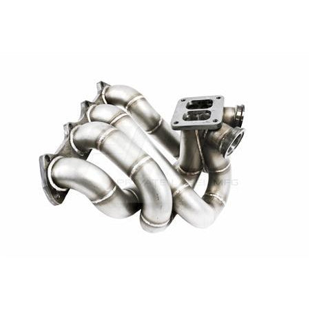 PLM Power Driven T4 Top Mount Turbo Manifold with Dual Wastegates B-Series B16 B18 B20-PLM-B-T4-TOP-PLM-B-T4-TOP-Exhaust Headers and Manifolds-Private Label Mfg.-JDMuscle