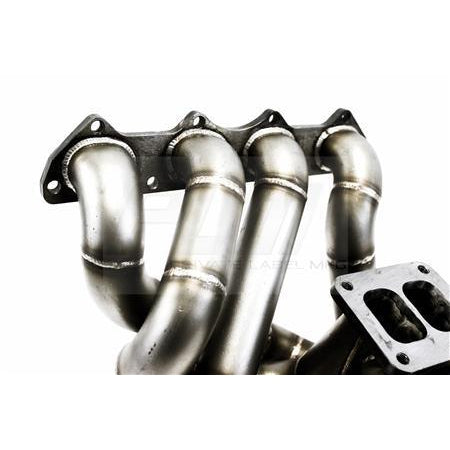 PLM Power Driven T4 Top Mount Turbo Manifold with Dual Wastegates B-Series B16 B18 B20-PLM-B-T4-TOP-PLM-B-T4-TOP-Exhaust Headers and Manifolds-Private Label Mfg.-JDMuscle