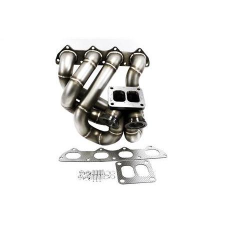 PLM Power Driven T4 Top Mount Turbo Manifold with Dual Wastegates B-Series B16 B18 B20-PLM-B-T4-TOP-PLM-B-T4-TOP-Exhaust Headers and Manifolds-Private Label Mfg.-JDMuscle