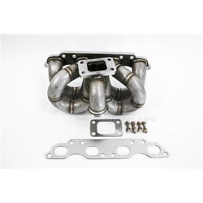 PLM Power Driven Top Mount T3 Ramhorn Turbo Manifold (SR20DET) A/C Compatible-PLM-SR-TM-AC-PLM-SR-TM-AC-Exhaust Headers and Manifolds-Private Label Mfg.-JDMuscle