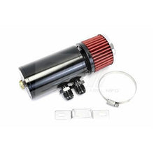 PLM Power Driven Universal Oil Catch Can | Breather Tank | PLM-CATCH-CAN-SMALL-SILVER