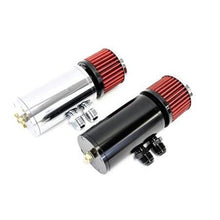 PLM Power Driven Universal Oil Catch Can | Breather Tank | PLM-CATCH-CAN-SMALL-SILVER