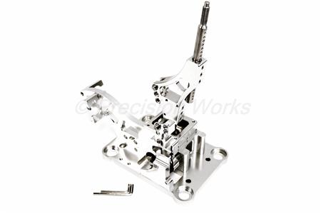 PLM Precision Works Fully Adjustable Billet Shifter Acura RSX DC5 2002-2006 / Honda Civic EM2 ES 2001-2005 / EF EG EK 1998-2000 / Integra DC2 1994-2001 - JDMuscleShifter BushingsPW-SHIFTER-RSX