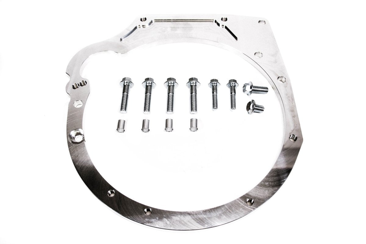 PLM Precision Works [Honda S2000] K2F Adapter Plate V2 with Hardware & Clutch Masters Flywheel | PW-K2F-PLT-V2-CM-FW - JDMuscleFlywheelsPW-K2F-PLT-V2-CM-FW