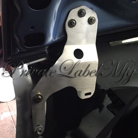 PLM Private Label Mfg S2000 Hardtop Security Brackets-PLM-HT-BK-HAP1-PLM-HT-BK-HAP1-Exterior Brackets-Private Label Mfg.-JDMuscle