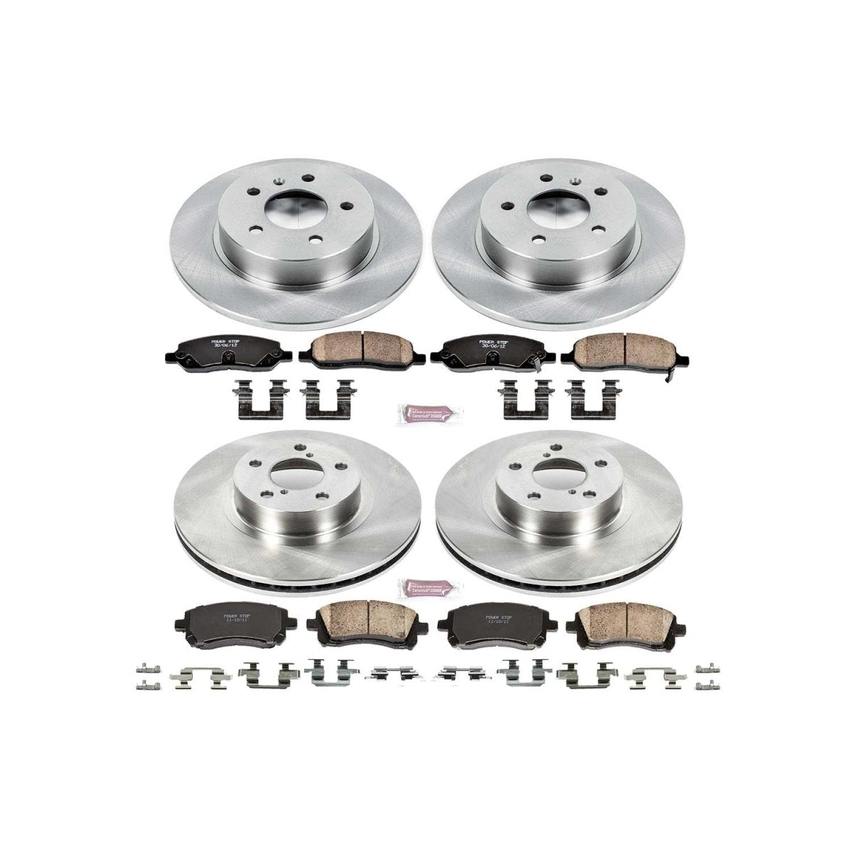 Power Stop 00 - 02 Subaru Legacy Front & Rear Autospecialty Brake Kit | KOE2749 - JDMuscleBrake KitspsbKOE2749