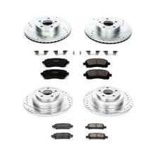 Power Stop 00 - 02 Subaru Legacy Front & Rear Z23 Evolution Sport Brake Kit | K2749 - JDMuscleBrake KitspsbK2749