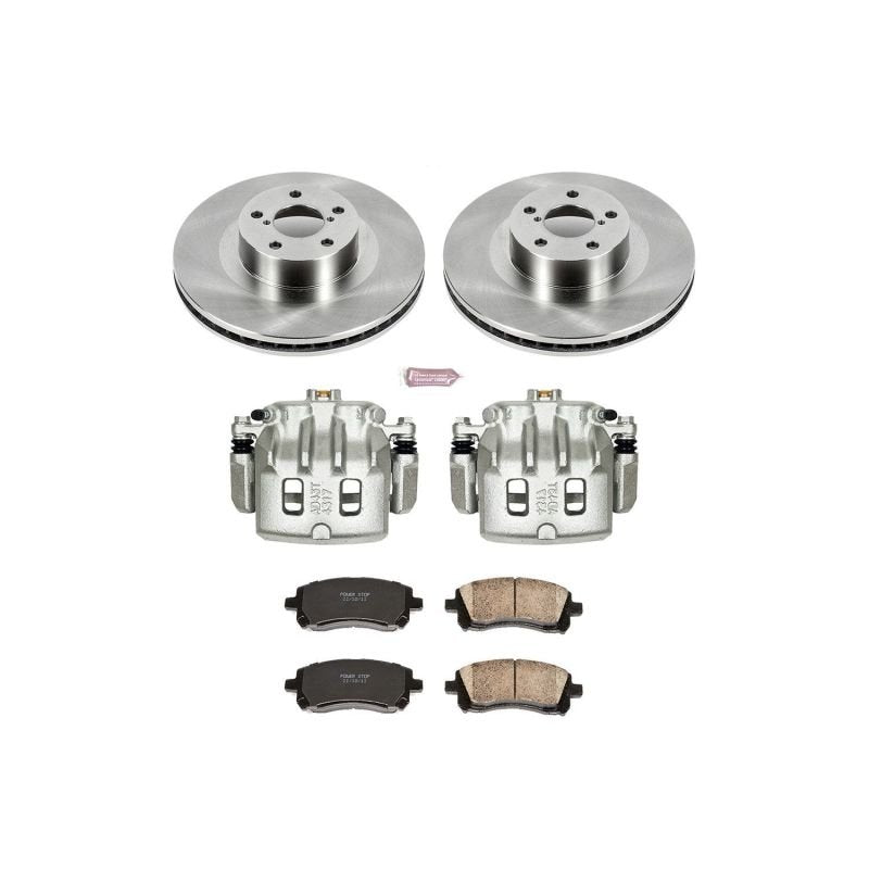 Power Stop 02 - 03 Subaru Impreza Autospecialty Kit w/ Calipers - Front | KCOE2369 - JDMuscleBrake KitspsbKCOE2369