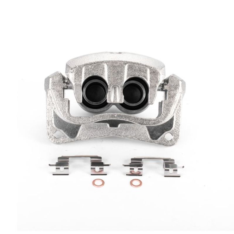 Power Stop 02 - 03 Subaru Impreza Front Left Autospecialty Caliper w/Bracket | L1949A - JDMuscleBrake Caliper Adapter BracketspsbL1949A