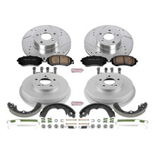 Power Stop 02 - 03 Subaru Impreza Front & Rear Z23 Evolution Sport Brake Kit | K15141DK - JDMuscleBrake KitspsbK15141DK