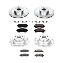 Power Stop 02 - 03 Subaru Impreza Front & Rear Z23 Evolution Sport Brake Kit | K2371 - JDMuscleBrake KitspsbK2371