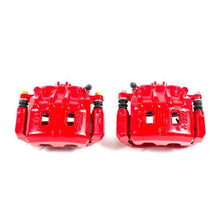 Power Stop 02 - 03 Subaru Impreza Front Red Calipers w/Brackets - Pair | S1948A - JDMuscleBrake Caliper Adapter BracketspsbS1948A