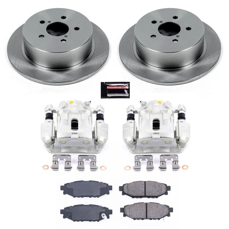 Power Stop 05 - 09 Subaru Legacy Autospecialty Kit w/ Calipers - Rear | KCOE4632 - JDMuscleBrake KitspsbKCOE4632