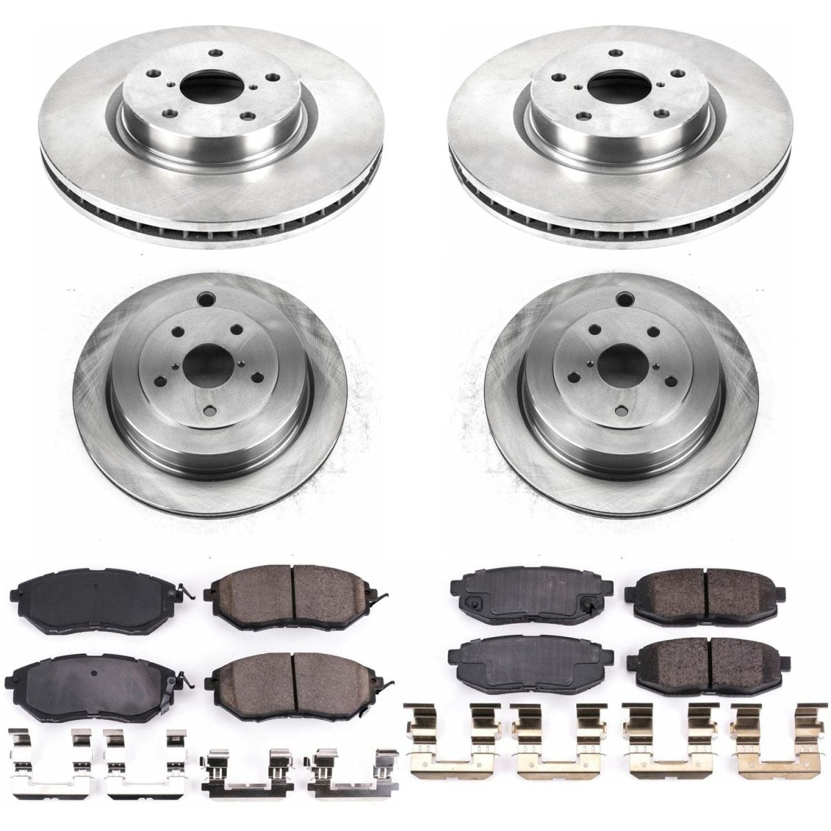 Power Stop 06 - 07 Subaru B9 Tribeca Front & Rear Autospecialty Brake Kit | KOE4088 - JDMuscleBrake KitspsbKOE4088