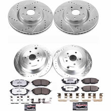 Power Stop 06 - 07 Subaru B9 Tribeca Front & Rear Z26 Street Warrior Brake Kit | K4088 - 26 - JDMuscleBrake KitspsbK4088-26