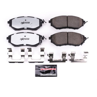 Power Stop 06 - 07 Subaru B9 Tribeca Front Z26 Extreme Street Brake Pads w/Hardware | Z26 - 1078 - JDMuscleBrake PadspsbZ26-1078