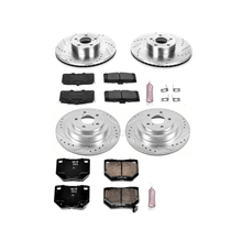 Power Stop 06 - 07 Subaru Impreza Front & Rear Z23 Evolution Sport Brake Kit | K2368 - JDMuscleBrake KitspsbK2368