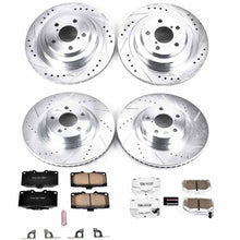 Power Stop 06 - 07 Subaru Impreza Front & Rear Z26 Street Warrior Brake Kit | K2368 - 26 - JDMuscleBrake KitspsbK2368-26