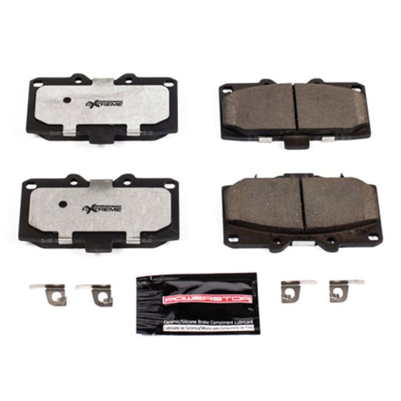 Power Stop 06 - 07 Subaru Impreza Front Z26 Extreme Street Brake Pads w/Hardware | Z26 - 1182 - JDMuscleBrake PadspsbZ26-1182