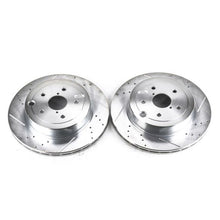Power Stop 08 - 14 Subaru Impreza Rear Evolution Drilled & Slotted Rotors - Pair | JBR1366XPR - JDMuscleBrake RotorspsbJBR1366XPR