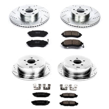 Power Stop 09 - 10 Subaru Forester Front & Rear Z23 Evolution Sport Brake Kit | K4077 - JDMuscleBrake KitspsbK4077