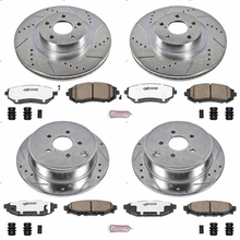 Power Stop 09 - 10 Subaru Forester Front & Rear Z26 Street Warrior Brake Kit | K4077 - 26 - JDMuscleBrake KitspsbK4077-26