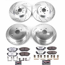 Power Stop 10 - 14 Subaru Legacy Front & Rear Z26 Street Warrior Brake Kit | K5830 - 26 - JDMuscleBrake KitspsbK5830-26
