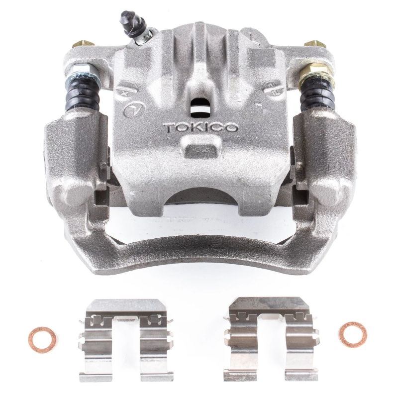 Power Stop 10 - 14 Subaru Legacy Rear Left Autospecialty Caliper w/Bracket | L6277 - JDMuscleBrake Caliper Adapter BracketspsbL6277