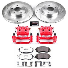 Power Stop 11 - 16 Subaru Impreza Z26 Street Kit w/ Calipers - Front | KC6111 - 26 - JDMuscleBrake KitspsbKC6111-26