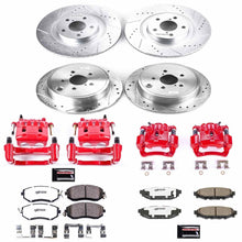 Power Stop 13 - 14 Subaru Legacy Front & Rear Z26 Street Warrior Brake Kit w/Calipers | KC6083A - 26 - JDMuscleBrake KitspsbKC6083A-26