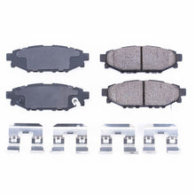Power Stop 13 - 16 Subaru BRZ Rear Z17 Evolution Ceramic Brake Pads w/Hardware | 17 - 1114 - JDMuscleBrake Padspsb17-1114