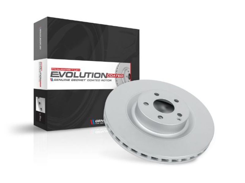 Power Stop 14 - 18 Subaru Forester Front Evolution Geomet Coated Rotor | JBR1318EVC - JDMuscleBrake RotorspsbJBR1318EVC