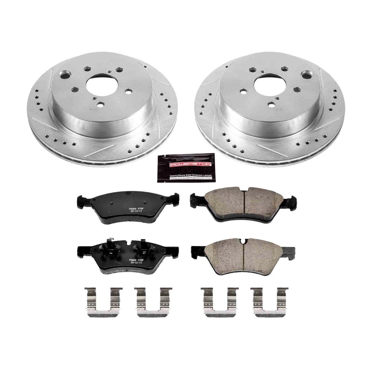 Power Stop 14 - 18 Subaru Forester Rear Z23 Evolution Sport Brake Kit | K6978 - JDMuscleBrake KitspsbK6978
